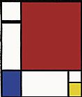 Piet Mondrian Sans Titre painting